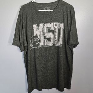 Michigan State University Graphic Tee MSU Spartans Party Lightweight